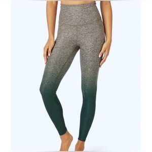 Beyond Yoga Ombre High-Rise Leggings Gray to Green Size L